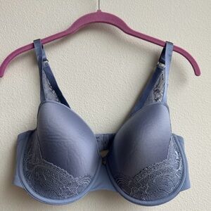THIRD LOVE Blue Lace Bra 38E